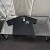 Premium Qualität Chrome Hearts Kurzarm Schwarz Patchwork Stil
