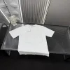 Luxus Givenchy Kurzarm Weiß bestickt Stil