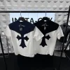 Meistverkaufte Chrome Hearts Kurzarm Weiß Bestickt Luxus