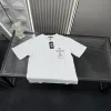 Hochwertiges Chrome Hearts Kurzarm-Shirt im weißen Stickstil