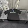 Premium Qualität Louis Vuitton Kurzarm Schwarz Bestickt Luxus