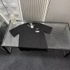 Premium Chrome Hearts Kurzarm-Shirt im schwarzen Logo-Stil