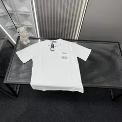 Premium Qualität Chrome Hearts Kurzarm Weißes Logo Luxus