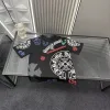 Premium Qualität Chrome Hearts Kurzarm Schwarz Print Luxus