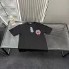 Hochwertige Chrome Hearts Kurzarm-Kollektion mit schwarzer Stickerei