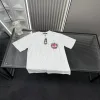 Premium Chrome Hearts Kurzarm Weiß Bestickter Stil