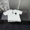 Luxuriöse Chrome Hearts Kurzarm-Kollektion mit weißem Logo