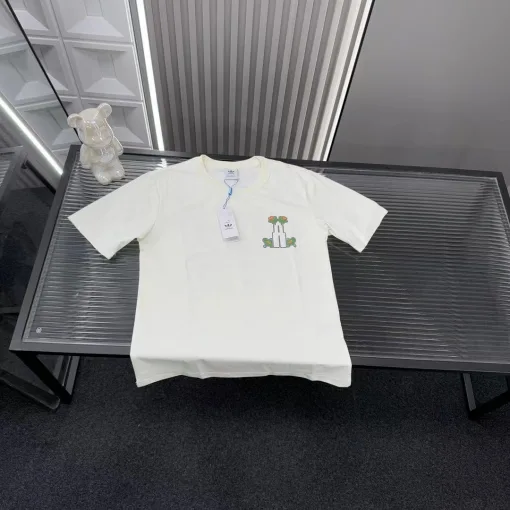 Hochwertige Adidas Kurzarm Weiß Luxus
