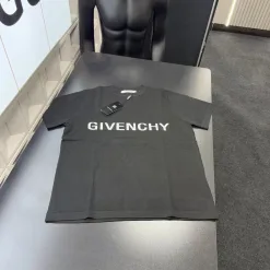 Luxus Givenchy Kurzarm Schwarz Strick Luxus