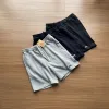 Hochwertige Express Shorts Schwarzes Rindsleder Klassischer Stil