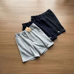 Hochwertige Express Shorts Schwarzes Rindsleder Klassischer Stil