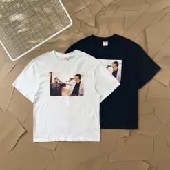 Premium Supreme Kurzarm Weiß Baumwolle Klassischer Stil