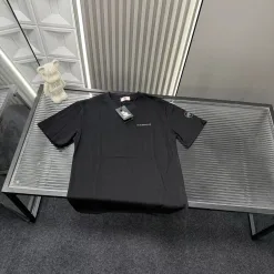 Luxus Mammut Kurzarm Schwarz Stil
