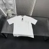 Hochwertiges Chrome Hearts Kurzarmshirt im weißen Lederstil