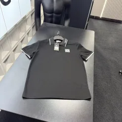 Premium Qualität Givenchy Kurzarm Schwarz Bestickt Luxus