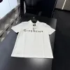 Hochwertige Givenchy-Kollektion mit kurzen Ärmeln und weißer Stickerei