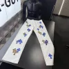 Hochwertige Chrome Hearts Hose im weißen Leder-Stil