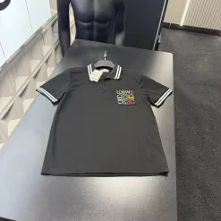 Premium Qualität Loewe Kurzarm Black Logo Kollektion
