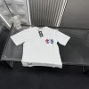 Luxus Chrome Hearts Kurzarm Blau Stickerei Luxus