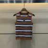 Bestseller Prada Weste Strick Gestreift Luxus