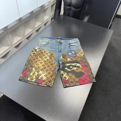 Hochwertige Shorts im Louis Vuitton-Stil