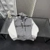 Premium Givenchy Jacken Grau Leder Patchwork Luxus