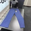 Hochwertige Ralph Lauren Hose im Marineblau mit Stickerei