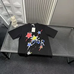 Hochwertige Dior Kurzarm-Kollektion in Schwarz