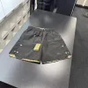 Bestseller Burberry Shorts Schwarz Leder Stil