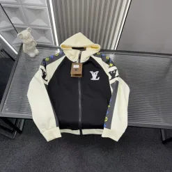 Bestseller Louis Vuitton Jacken Schwarz Bestickt Luxus