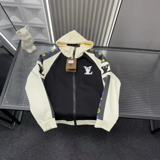 Bestseller Louis Vuitton Jacken Schwarz Bestickt Luxus