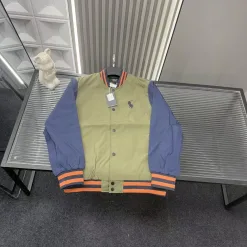Bestseller Ralph Lauren Jacken im grünen bestickten Stil