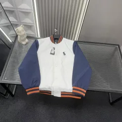 Luxus-Jacken von Ralph Lauren in Weiß mit Stickereien