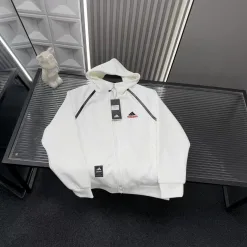 Bestseller Adidas Jacken Weiß Bestickt Stil