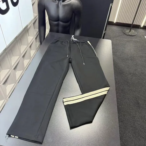 Hochwertige Prada Freizeithose Schwarz Casual Style