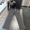 Bestseller Armani Hosen Schwarz Bestickte Kollektion