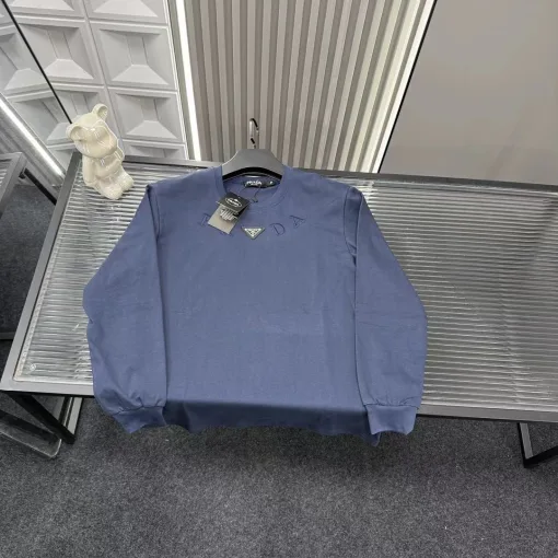 Bestseller Prada Langarmshirt im Marine-Stil