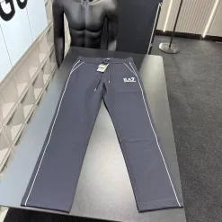 Hochwertige Armani Hose Navy Bestickt Luxus