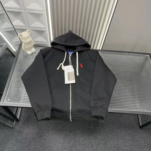 Bestseller Ralph Lauren Jacken im schwarzen bestickten Stil