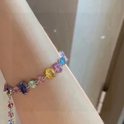 Hochwertiges Swarovski Armband Rainbow Classic Collection