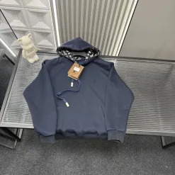 Bestseller Louis Vuitton Sweatshirts Navy Embroidered Collection