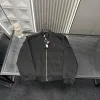 Luxus-Mantel von Ralph Lauren in Schwarz mit Stickereien