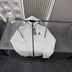 Bestseller Adidas Mantel Grau Bestickte Kollektion