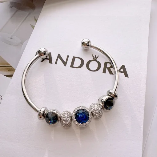 Hochwertiges Express Armband Blau Elegante Kollektion