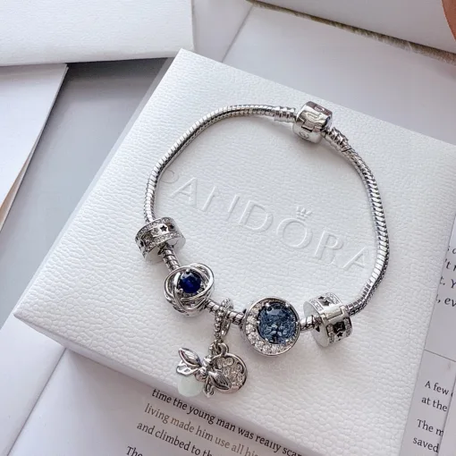 Hochwertiges Express Armband Blau Elegante Kollektion