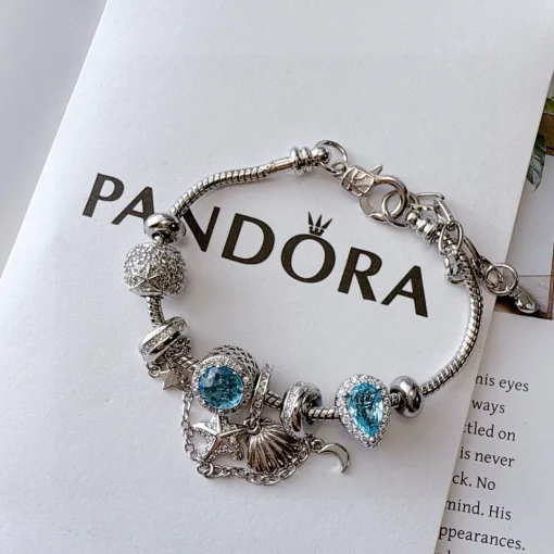 Bestseller Pandora Armbänder Blau Luxus