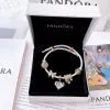 Premium Qualität Pandora Armbänder Leder Luxus
