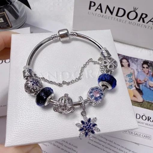 Luxuriöse Pandora Armbänder Blaue Kollektion