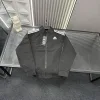 Luxus Adidas Mantel Schwarz Bestickt Stil