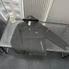 Premium Prada Mantel Rot Leder Luxus